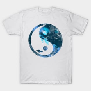 yin yang surfers T-Shirt